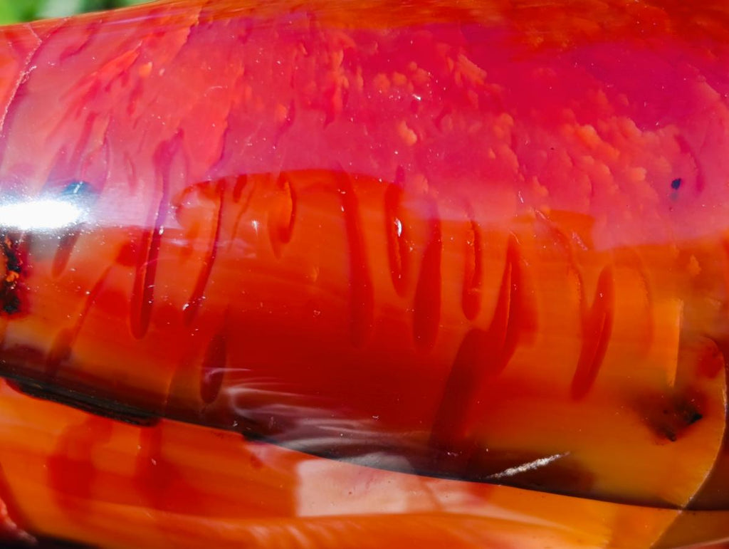 Polished Large Carnelian Agate Gemstone Bowl x 1 From Madagascar - Toprock Gemstones and Minerals 