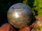 Polished Large Basalt Pharaoh Stone Sphere x 1 From Iron Duke Mine, Zimbabwe - Toprock Gemstones and Minerals 