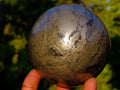Polished Large Basalt Pharaoh Stone Sphere x 1 From Iron Duke Mine, Zimbabwe - Toprock Gemstones and Minerals 