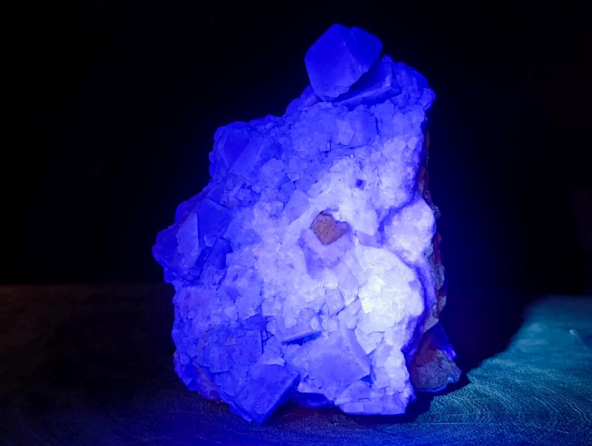 Natural Green Cubic Fluorite Specimens x 4 From Mandrosonoro, Madagascar - Toprock Gemstones and Minerals 
