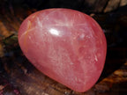 Polished Gemmy Rose Quartz Standing Display Pieces x 2 From Madagascar - Toprock Gemstones and Minerals 