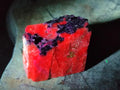 Natural Rhombohedral Sunset Orange Calcite Specimens x 24 From Spitzkop, Namibia - Toprock Gemstones and Minerals 