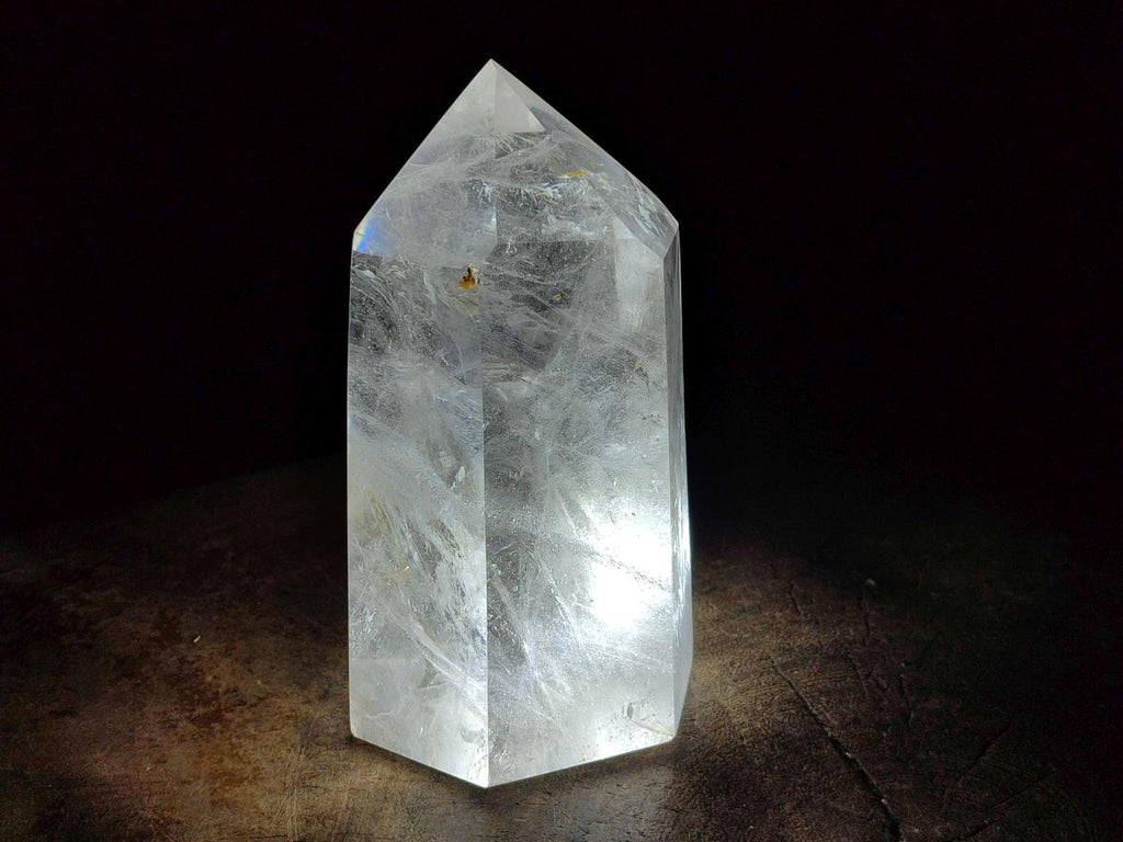 Polished Large Clear Quartz Display Crystal x 1 From Madagascar - Toprock Gemstones and Minerals 