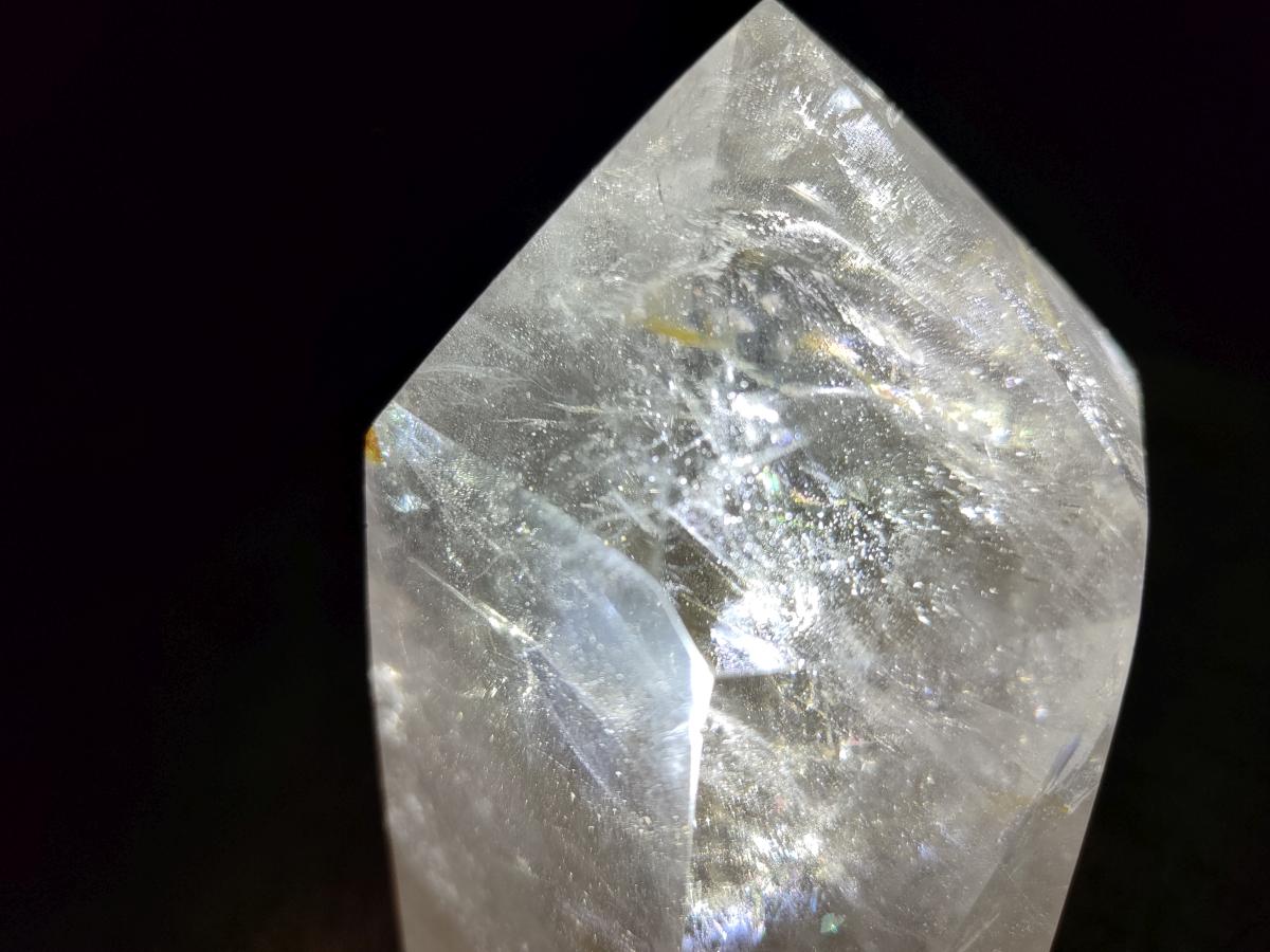 Polished Large Clear Quartz Display Crystal x 1 From Madagascar - Toprock Gemstones and Minerals 