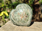 Polished Ocean Jasper Hearts x 6 From Northwest Coast, Madagascar - Toprock Gemstones and Minerals 