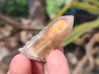 Natural Hematoid Tinted Drusy Fairy Spirit Quartz Single Crystals x 70 From South Africa - Toprock Gemstones and Minerals 