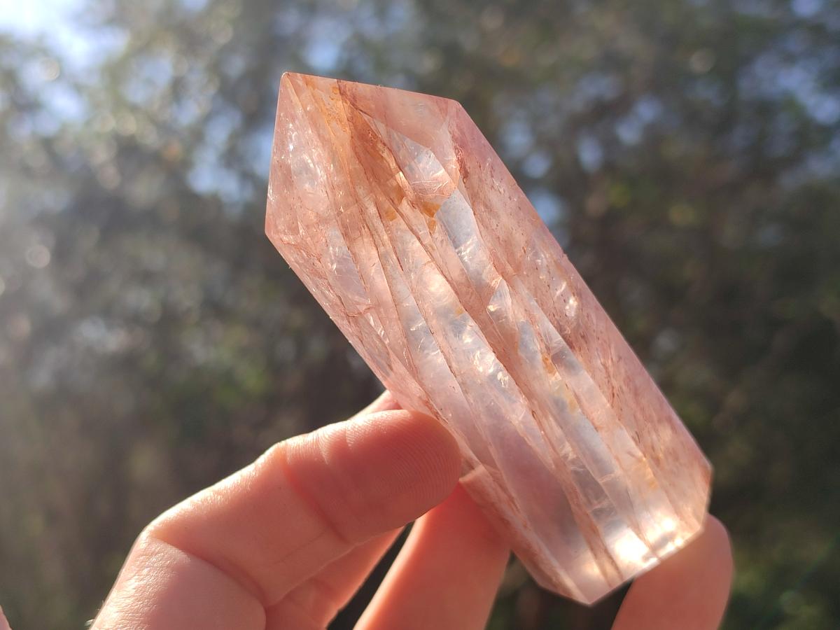 Polished Red Hematoid Quartz Display Crystals x 12 From Ambatondrazaka, Madagascar - Toprock Gemstones and Minerals 