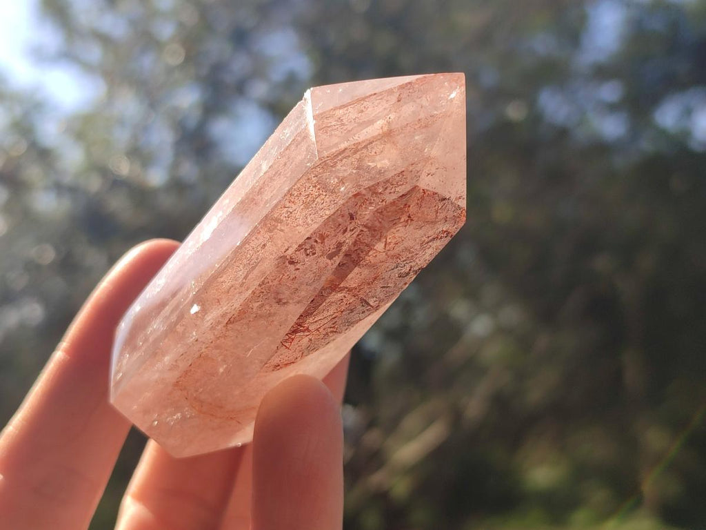 Polished Red Hematoid Quartz Display Crystals x 12 From Ambatondrazaka, Madagascar - Toprock Gemstones and Minerals 