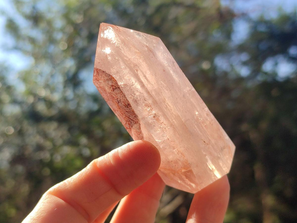 Polished Red Hematoid Quartz Display Crystals x 12 From Ambatondrazaka, Madagascar - Toprock Gemstones and Minerals 