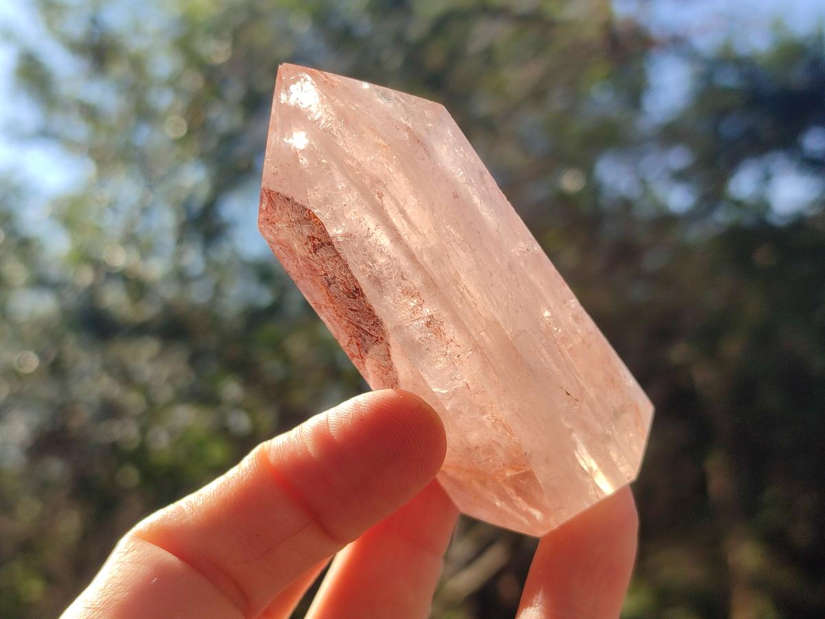 Polished Red Hematoid Quartz Display Crystals x 12 From Ambatondrazaka, Madagascar - Toprock Gemstones and Minerals 