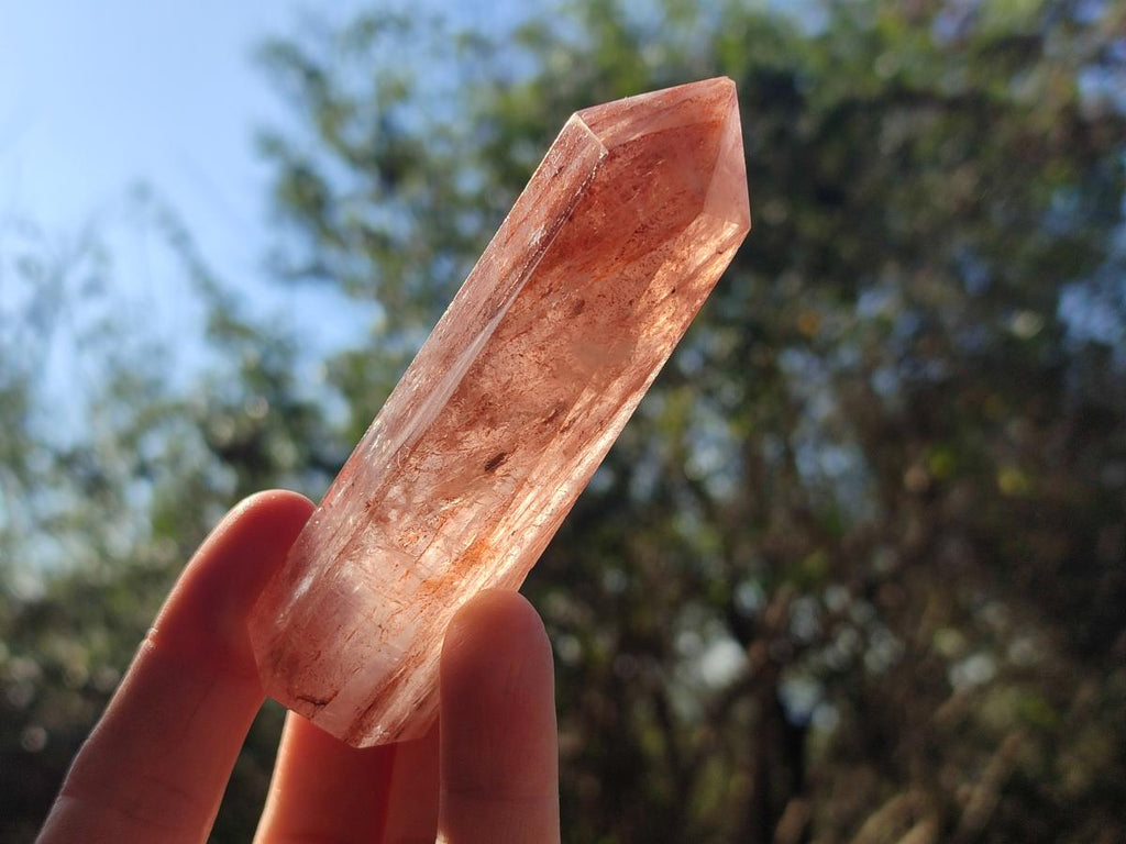 Polished Red Hematoid Quartz Display Crystals x 12 From Ambatondrazaka, Madagascar - Toprock Gemstones and Minerals 