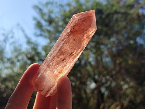 Polished Red Hematoid Quartz Display Crystals x 12 From Ambatondrazaka, Madagascar - Toprock Gemstones and Minerals 