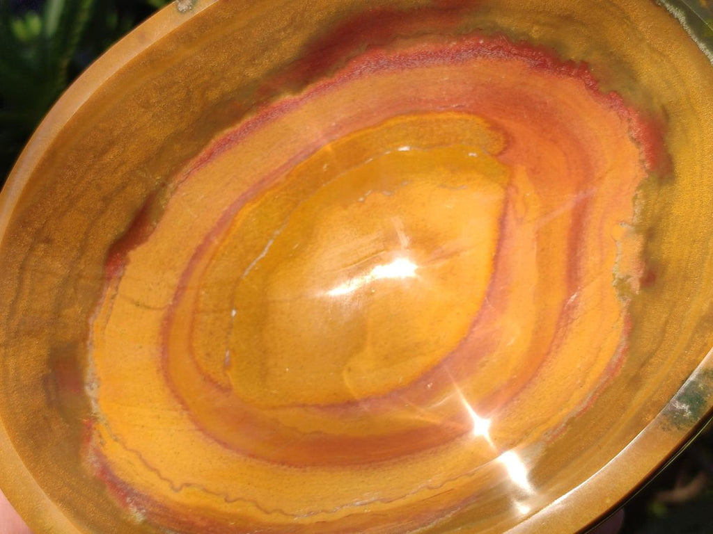 Polished Ocean Jasper Bowls x 2 From Northwest Coast, Madagascar - Toprock Gemstones and Minerals 