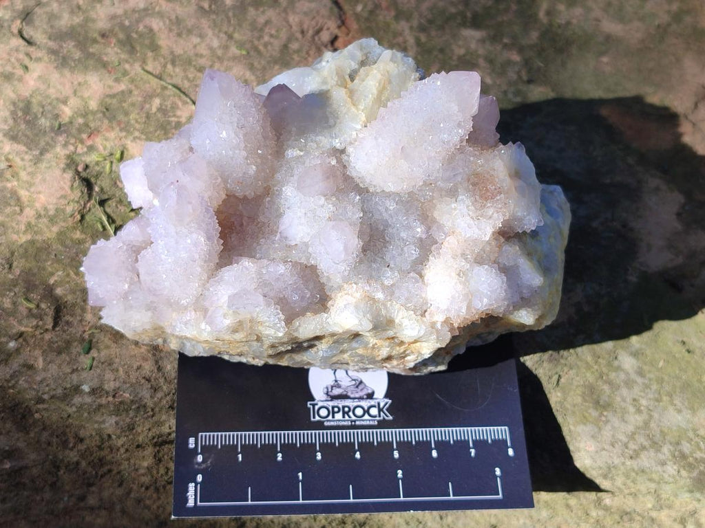 Natural Lilac Spirit Amethyst Clusters x 3 From Boekenhouthoek, South Africa - Toprock Gemstones and Minerals 