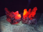Natural Drusy Quartz Coated Calcite Cluster Specimens x 3 From Albert's Mountain, Lesotho - Toprock Gemstones and Minerals 