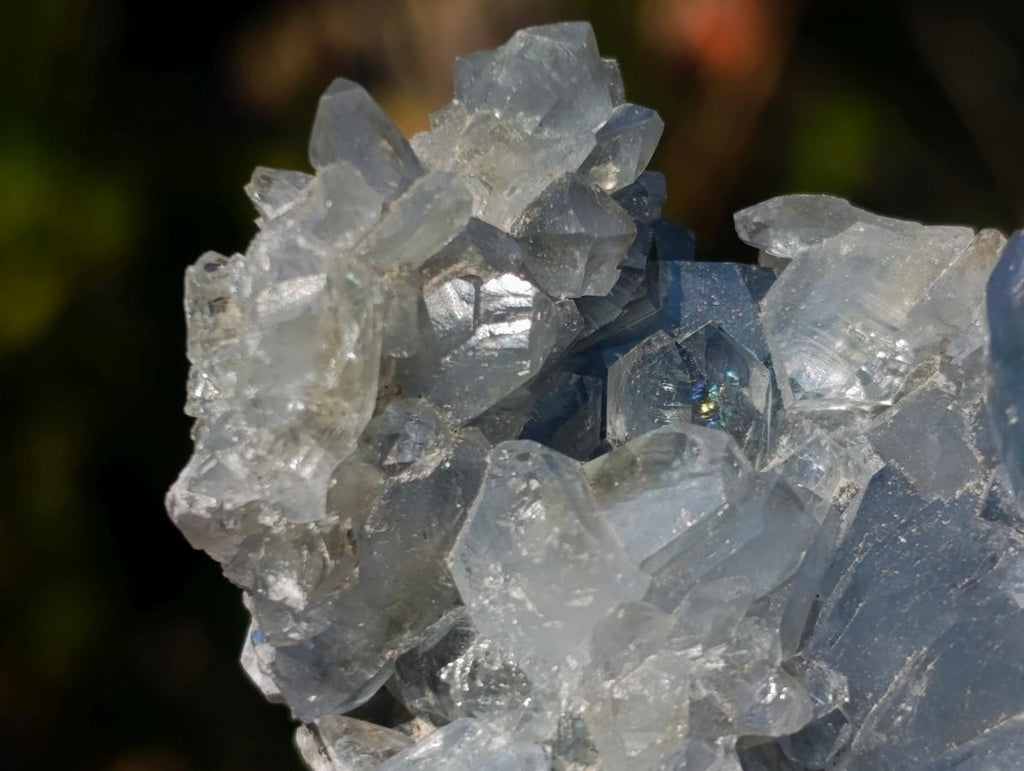 Natural Mini Blue Celestite Specimens x 45 From Sakoany, Madagascar - Toprock Gemstones and Minerals 