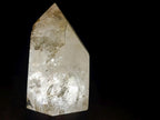 Polished Large Smokey Window Quartz Crystal with Enhydro x 1 From Madagascar - Toprock Gemstones and Minerals 