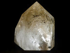 Polished Large Smokey Window Quartz Crystal with Enhydro x 1 From Madagascar - Toprock Gemstones and Minerals 