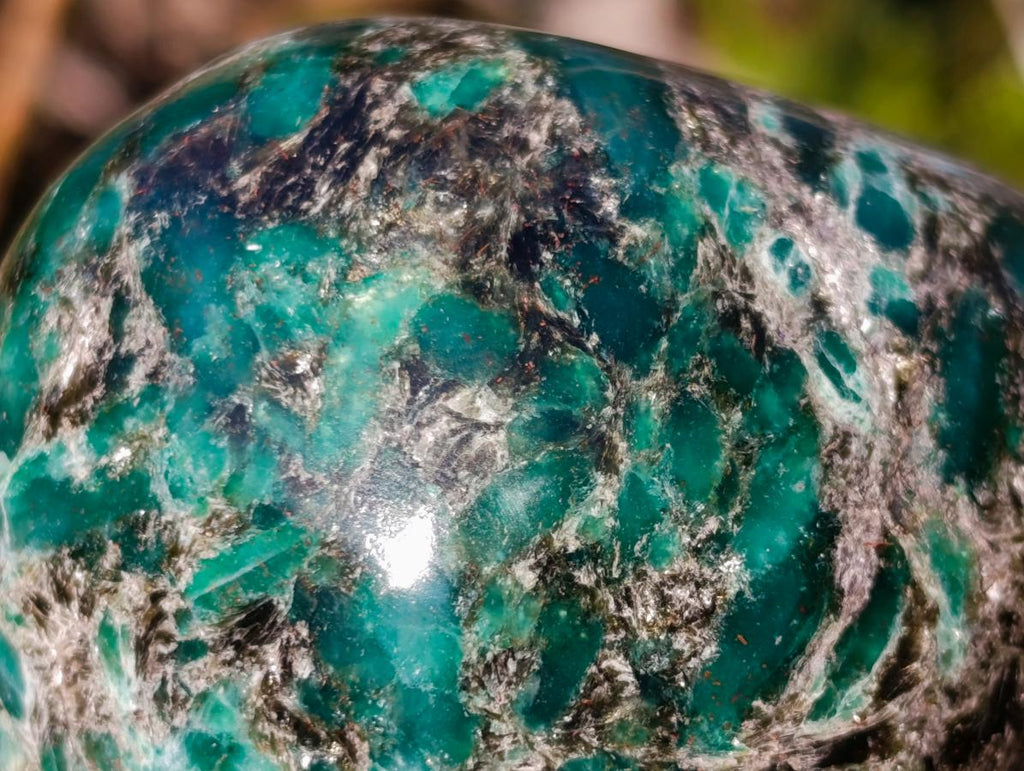 Polished Emerald Mica 'Mutokolite' Standing Display Pieces x 4 From Mutoko, Zimbabwe - Toprock Gemstones and Minerals 