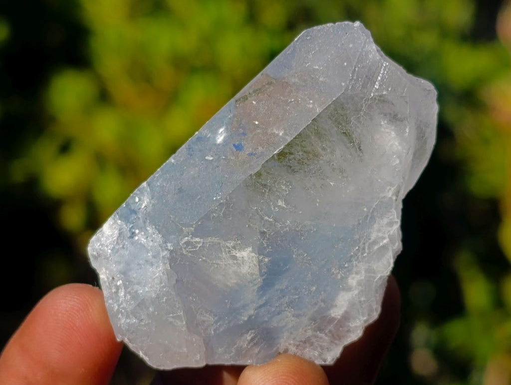 Natural Blue Celestite Single Crystals x 20 From Sakoany, Madagascar - Toprock Gemstones and Minerals 