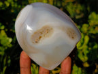 Polished Banded Agate Display Crystals x 4 From Madagascar - Toprock Gemstones and Minerals 
