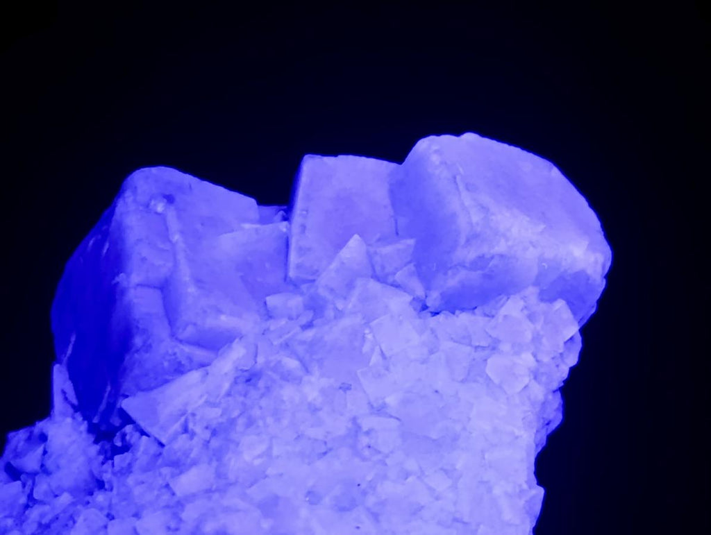 Natural Large Green Cubic Fluorite Specimens x 2 From Mandrosonoro, Madagascar - Toprock Gemstones and Minerals 