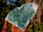Natural Large Green Cubic Fluorite Specimens x 2 From Mandrosonoro, Madagascar - Toprock Gemstones and Minerals 