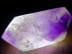 Polished Double Terminated Smokey Window Amethyst Crystals x 7 From Akansobe, Madagascar - Toprock Gemstones and Minerals 
