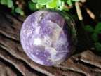 Polished Lepidolite with Pink Rubellite Spheres x 5 From Ambatondrazaka, Madagascar - Toprock Gemstones and Minerals 
