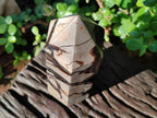 Polished Septerye Sauvage Display Crystal Tower with Vugs x 1 From Mahajanga, Madagascar - Toprock Gemstones and Minerals 