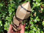 Polished Septerye Sauvage Display Crystal Tower with Vugs x 1 From Mahajanga, Madagascar - Toprock Gemstones and Minerals 