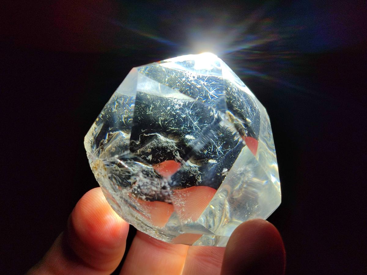 Polished Mix of Clear and Smokey Quartz Crystals x 12 From Madagascar - Toprock Gemstones and Minerals 
