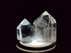 Polished Mix of Clear and Smokey Quartz Crystals x 12 From Madagascar - Toprock Gemstones and Minerals 