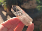 Polished Mix of Clear and Smokey Quartz Crystals x 12 From Madagascar - Toprock Gemstones and Minerals 