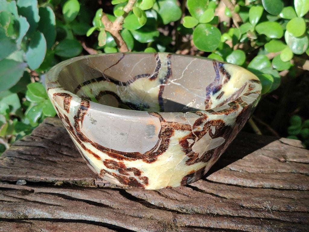 Polished Septerye Bowls x 2 From Mahajanga, Madagascar - Toprock Gemstones and Minerals 