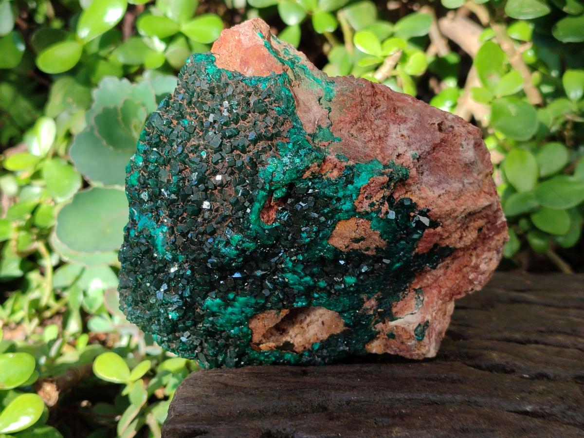 Natural Dioptase on Dolomite Specimens x 2 From Likasi, Congo - Toprock Gemstones and Minerals 