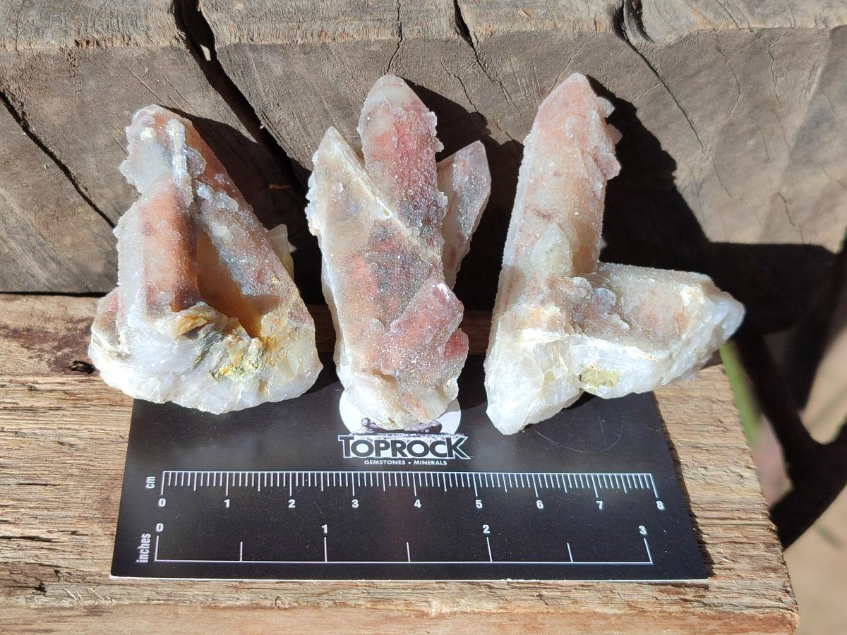 Natural Drusy Fairy Spirit Quartz Cluster and Crystals x 35 From Boekenhouthoek, South Africa - Toprock Gemstones and Minerals 