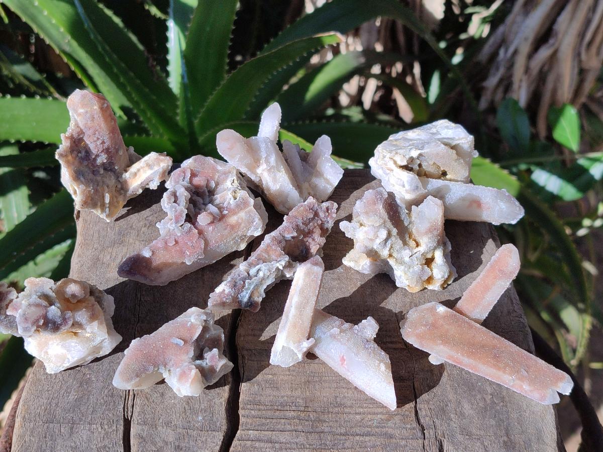 Natural Drusy Fairy Spirit Quartz Cluster and Crystals x 35 From Boekenhouthoek, South Africa - Toprock Gemstones and Minerals 