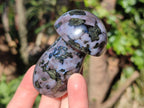 Polished Gabbro 'Merlinite' Mushrooms x 12 From Ambatofinandrahana, Madagascar - Toprock Gemstones and Minerals 