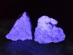 Natural Cabinet Size Green Cubic Fluorite Specimens x 2 From Mandrosonoro, Madagascar - Toprock Gemstones and Minerals 