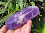 Polished Lepidolite Free Forms x 4 From Zimbabwe - Toprock Gemstones and Minerals 
