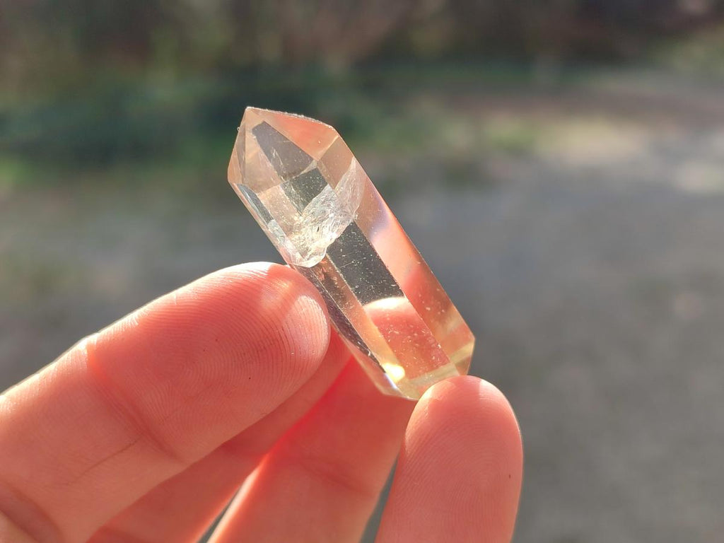 Polished Clear Golden Citrine Crystals x 10 From Madagascar - Toprock Gemstones and Minerals 