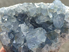 Natural Blue Celestite Specimens x 2 From Sakoany, Madagascar - Toprock Gemstones and Minerals 