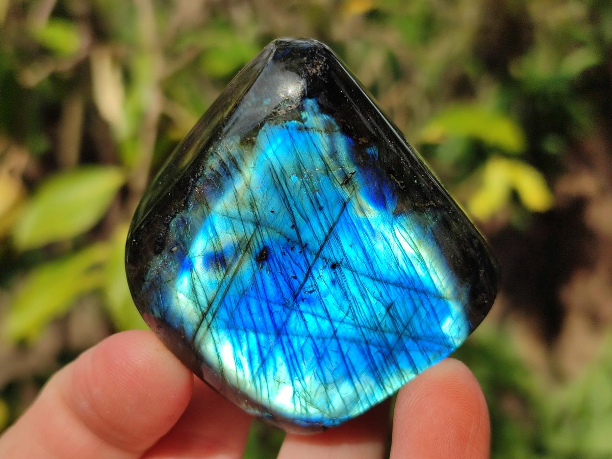 Polished Labradorite Standing Display Pieces x 6 From Madagascar - Toprock Gemstones and Minerals 