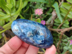 Polished Dumortierite Galets x 24 From Madagascar - Toprock Gemstones and Minerals 