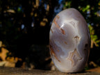 Polished Mix of Agate Standing Free Forms x 5 From Madagascar - Toprock Gemstones and Minerals 