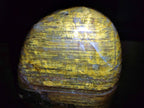 Polished Nellite Tigers Eye Standing Display Pieces x 3 From Prieska, South Africa - Toprock Gemstones and Minerals 