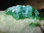 Natural Green Cubic Fluorite Specimens x 3 From Mandrosonoro, Madagascar - Toprock Gemstones and Minerals 