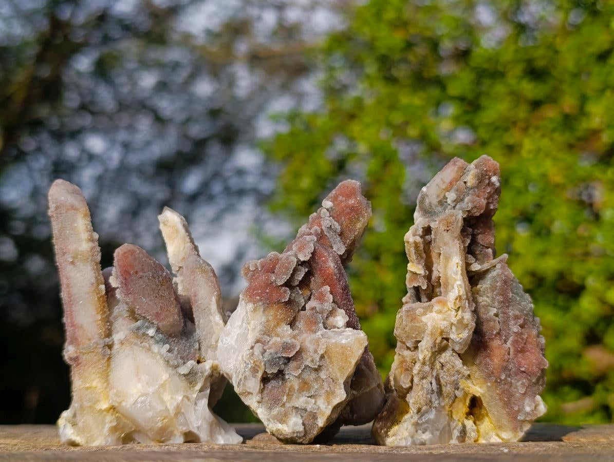 Natural Drusy Fairy Spirit Quartz Crystals x 35 From Boekenhouthoek, South Africa - Toprock Gemstones and Minerals 