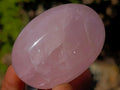 Polished Gemmy Rose Quartz Palm Stones x 24 From Madagascar - Toprock Gemstones and Minerals 
